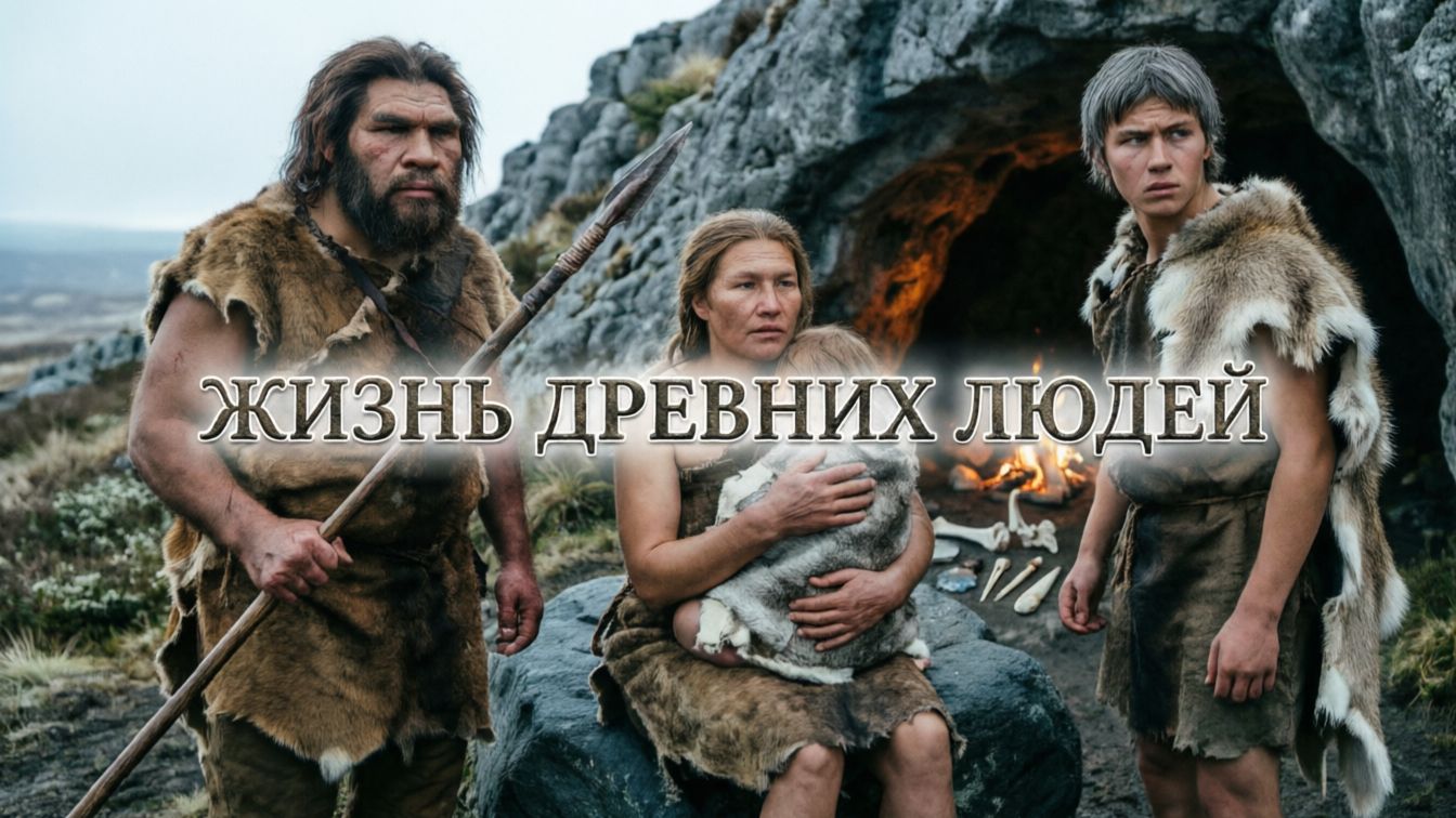 Жизнь неандертальцев | Лекция Для Сна😴 смотреть онлайн