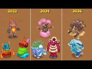 Amber Island Monsters By Release Date 2026 ~ My Singing Monsters