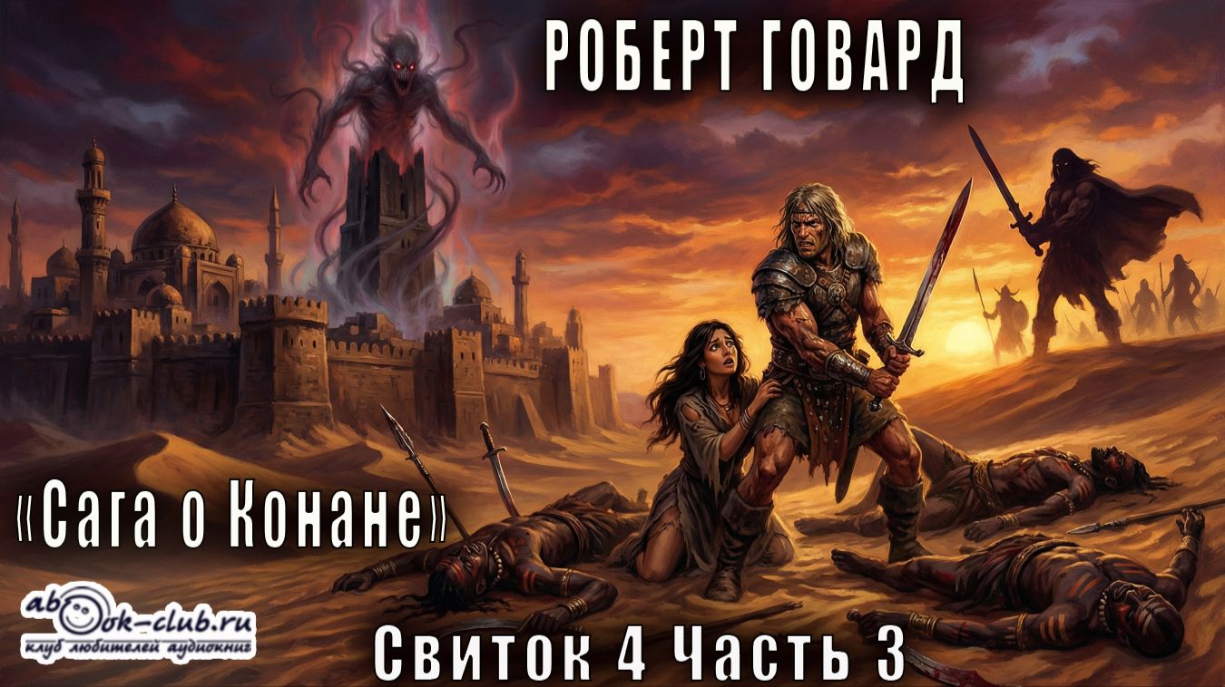 Роберт Ирвин Говард "Сага о Конане" (свиток 4) "Конан-разрушитель" рассказ "Барабаны Томбалку"