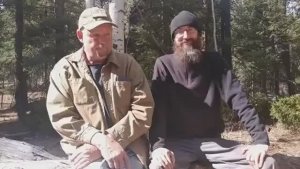 Jemez Fire Hole with a Tarp Shelter