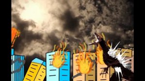 годзилла black blood  против гидоры солнца ( тизер)