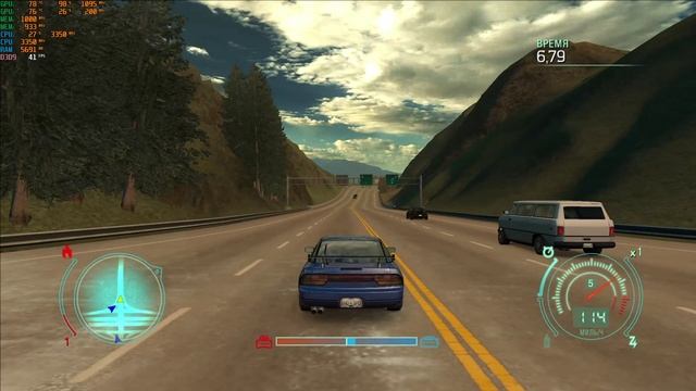 Need for Speed™ Undercover геймплей на acer aspire 3 a315 42g