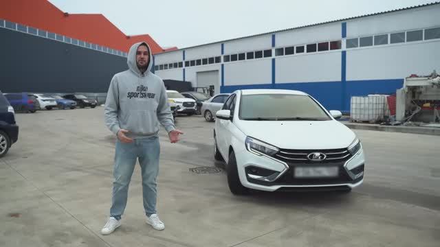 ПЕРВАЯ Lada Vesta на 6-ступенчатой АКПП AISIN-TF70 ТЕСТ-ДРАЙВ смотреть онлайн