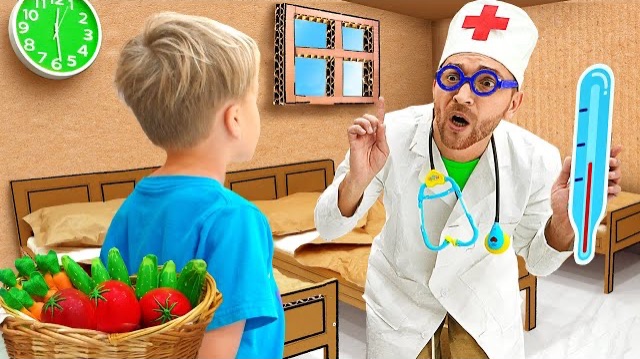 Дети учатся правильно питаться - Полезные истории для детей смотреть онлайн