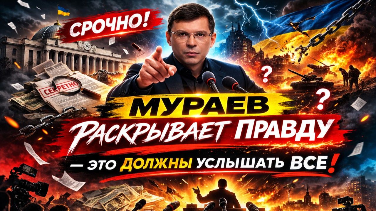 СРОЧНО! Мураев раскрывает правду — это должны услышать все смотреть онлайн