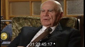 Председатель Госплана СССР 1965-1985 год Николай Байбаков интервью, 1994 года