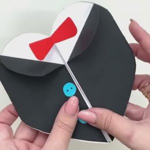 Объёмная открытка на День защитника Отечества