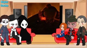 SLASHERS' Characters React to Pennywise(IT) | Full Video
