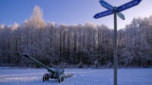 Мемориал памяти павших воинов погибших в ВОВ / Достопримечательности города Дубна / Зима 2026