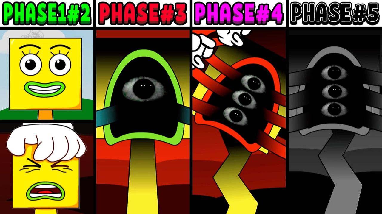 INCREDIBOX SPRUNKI: ВСЕ ФАЗЫ НОВОГО ОС SQUARE! ⬛✨ ОТ ФАЗЫ 1 ДО ФАЗЫ 5! 🚀🌀 смотреть онлайн