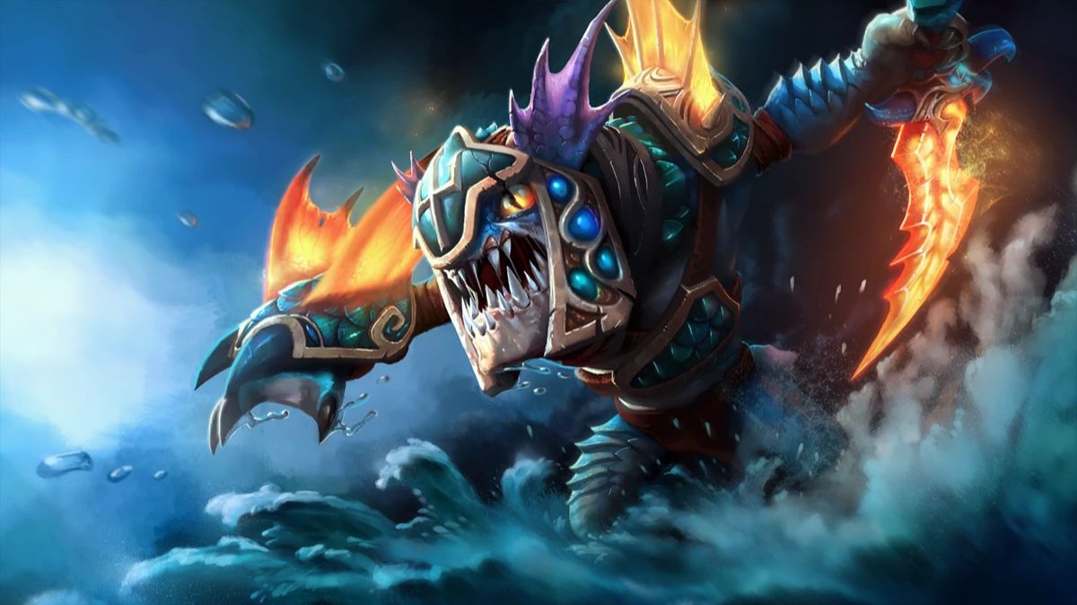 Играю в Dota 2 за Slark смотреть онлайн
