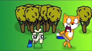 Рыжий кот и Й Новая Заставка