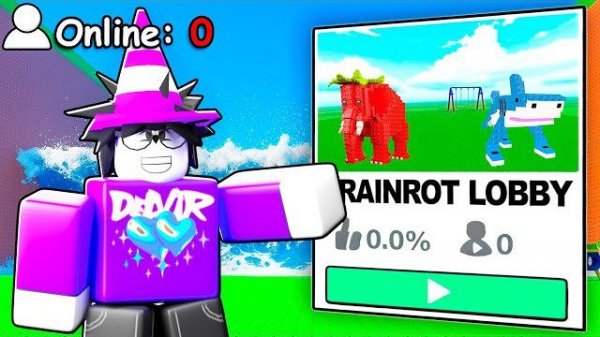 😱 24 ЧАСА в БРЕЙНРОТ Играх с 0 ОНЛАЙНОМ