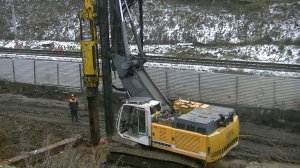 Сваебойная установка Liebherr LRB 125