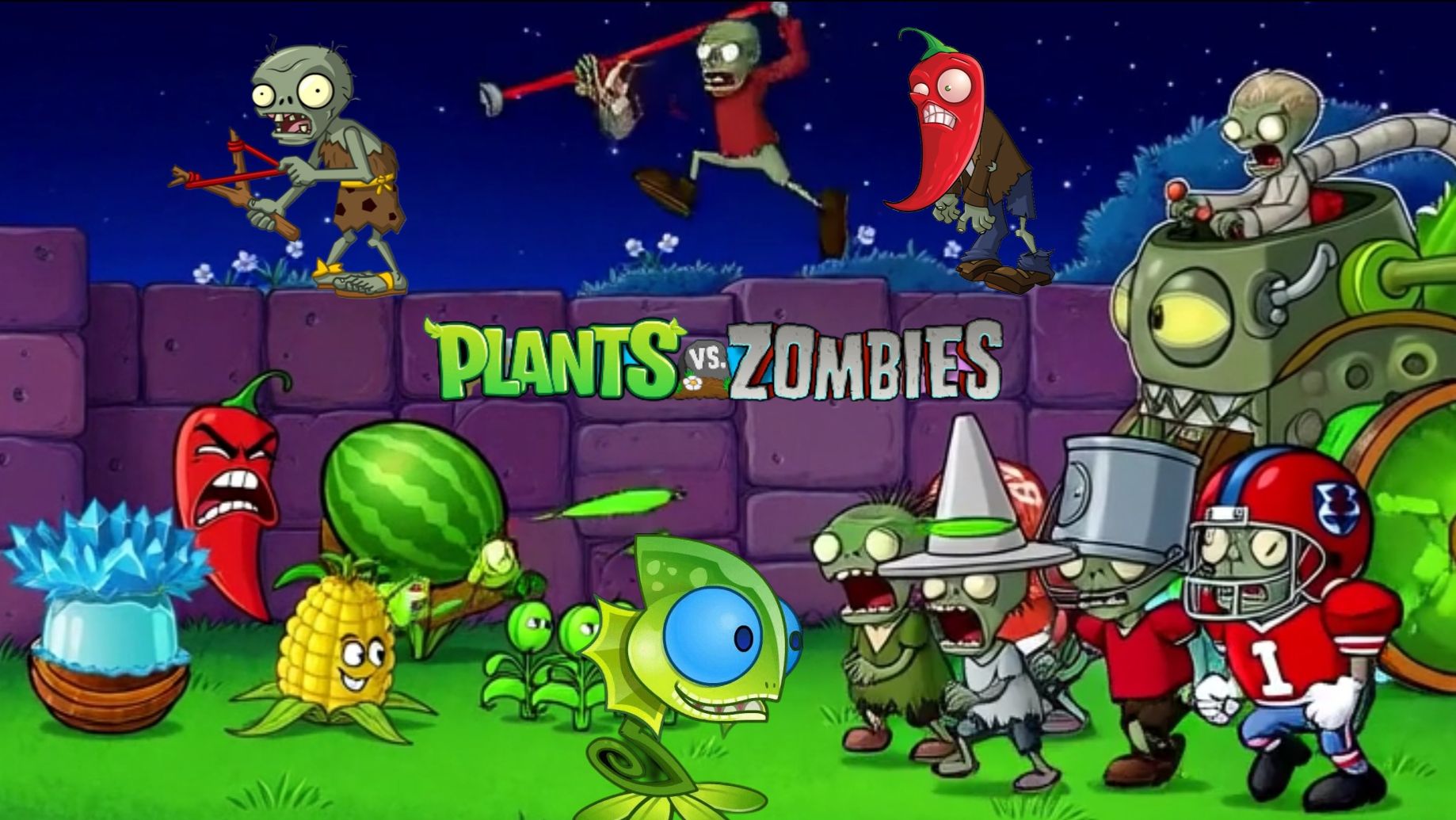 Зомби против растений! Reborn Plants vs Zombies ПвЗ PvZ Растения против Зомби смотреть онлайн