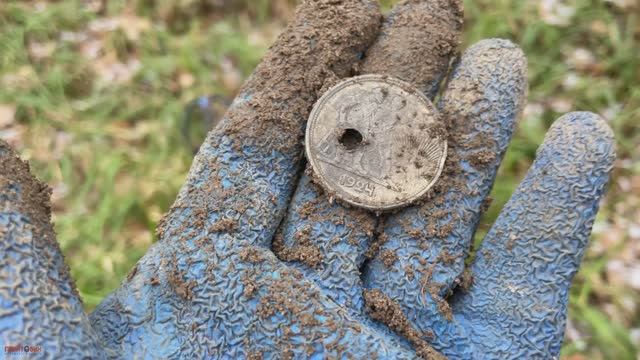 Выкопал шикарную находку. Коп с Garrett Vortex смотреть онлайн