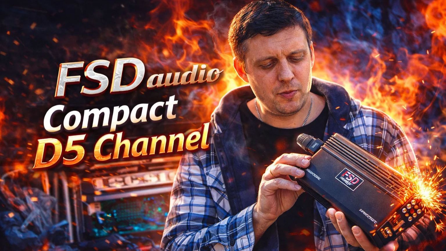 Компактный , но мощный пятиканальный усилитель! FSD audio Compact D5 Channel смотреть онлайн
