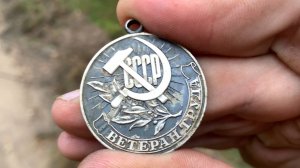 Что нашли? ОЦЕНИл Добычу! ХИЩНЫЙ КОП и советская медаль. #коп