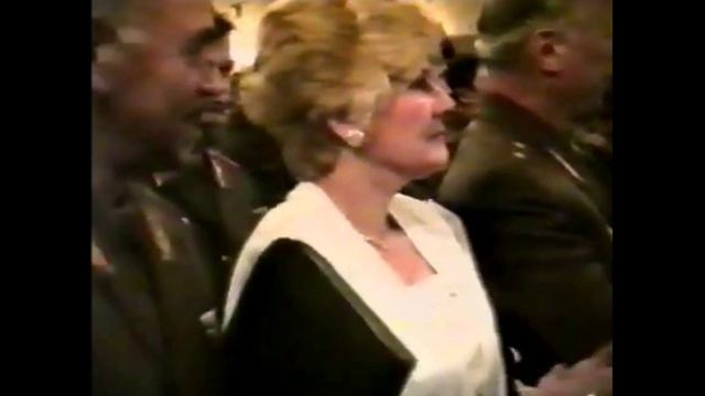 Посещение Вюнсдорфа  Президентом России Ельциным Б.Н. и последним МО Шапашниковым Е.И. 1991-1992г.