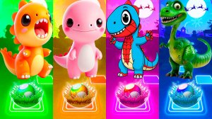 Coffin Dance Динозавры 342 уровень - Мультики про Динозавров | МУЛЬТФИЛЬМЫ ДИНОЗАВРЫ в Tiles Hop