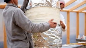 Отопление в теплице по-корейски.