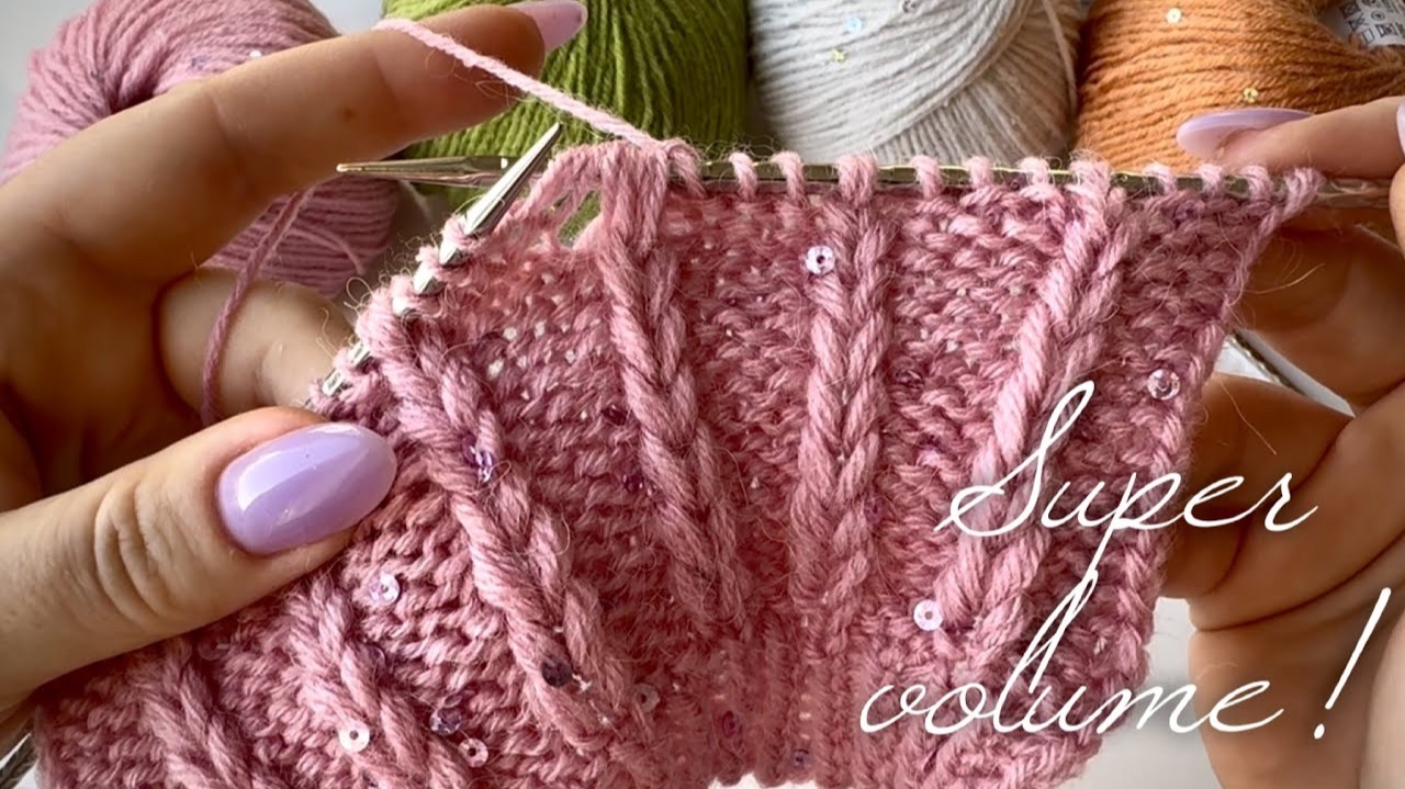 💣 ВЯЖЕМ ПЫШНЫЕ КОСЫ из ОДНОЙ ПЕТЛИ!!! смотреть онлайн