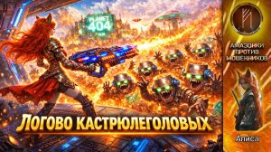 АЛИСА  / ЗАЧИСТКА ЛОГОВА КАСТРЮЛЕГОЛОВЫХ