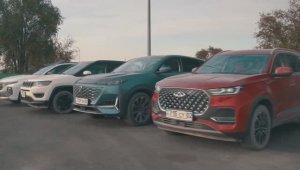 Tank 300 против Prado_ Pajero_ Land Rover _ BAIC _ Танк 300 против Прадо_ Паджеро и Ленд Ровер _ Diy