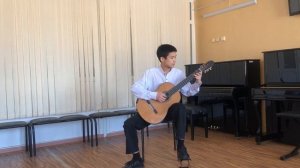 Мансуров Амирхан  О.Киселев Этюд - тремоло ля минор