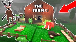 Я построил ИДЕАЛЬНУЮ БАЗУ В САРАЕ в 99 ночей в лесу Роблокс