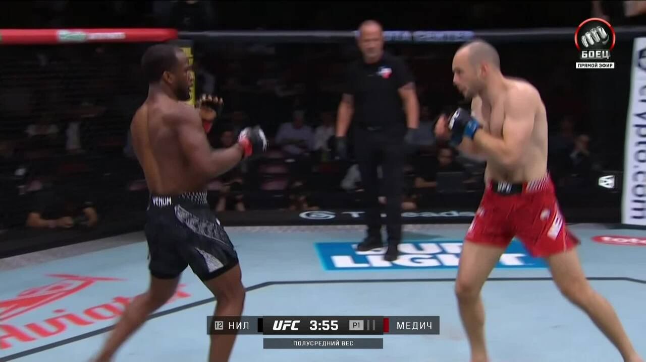 Джефф Нил против Уроша Медича (видео). UFC Fight Night смотреть онлайн