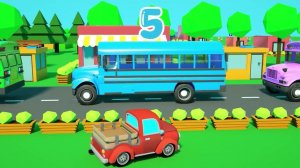 Старая песня Макдональда Колеса в автобусе Машинки едят фрукты и становятся больше Детские песенки