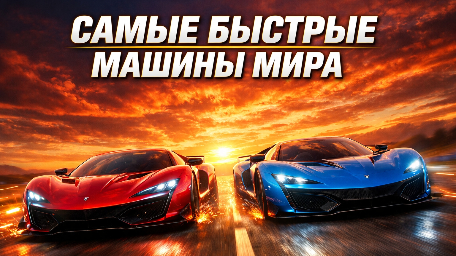 Самые Быстрые Машины в Мире — Они Разгоняются до 500 км/ч. Познавательное видео для детей.  Мультик.