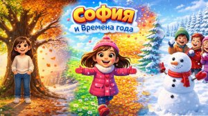 София и Времена Года. Развивающий мультфильм для детей.