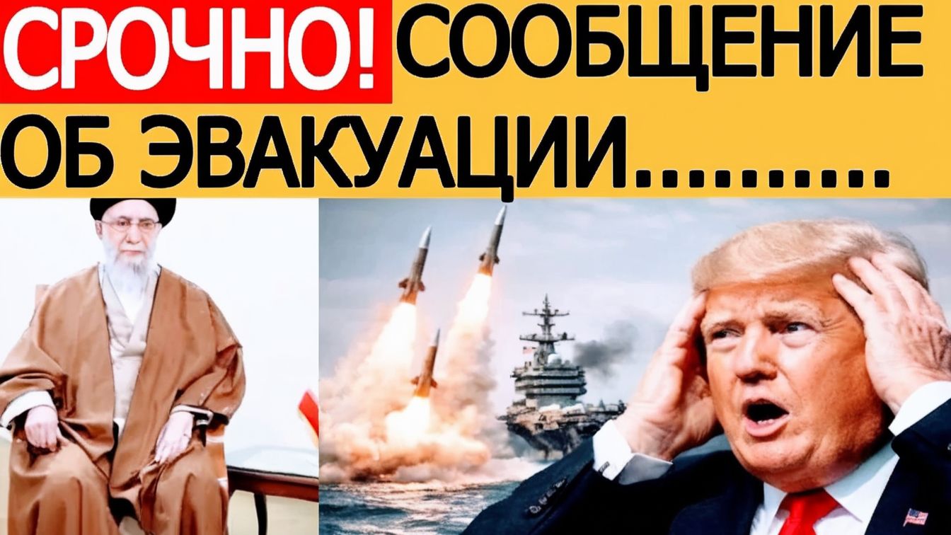 Иран «шокировал» США ракеты на старте и сообщение об эвакуации — напряжение растёт смотреть онлайн