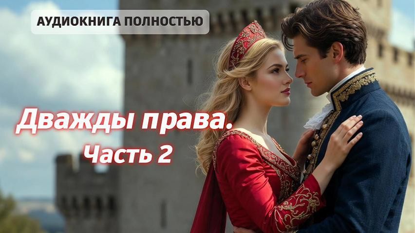 ДВАЖДЫ ПРАВА | Часть 2 | ЛЮБОВНЫЙ РОМАН |ФЕНТЕЗИ АУДИОКНИГА ПОЛНОСТЬЮ смотреть онлайн