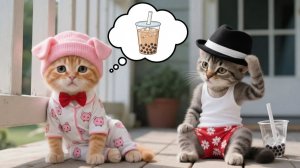 Очаровательный Рыжик не успел попить свой bubble tea — его разобрали!