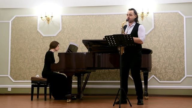 Сергей Привалов «Подражание Пьяццолле». Исп. Роман Наумец и Татьяна Соснина