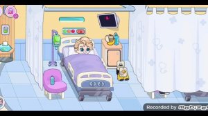 мальчики и Кира в больнице в Dopples world