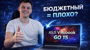 Asus Vivobook GO 15 — Обзор бюджетного ноутбука | Плохо или хорошо?