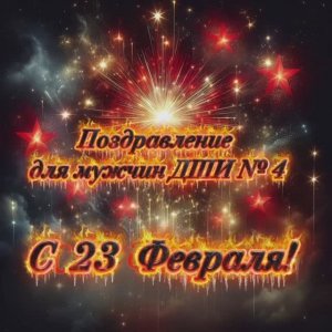 С 23 февраля дорогие наши мужчины!