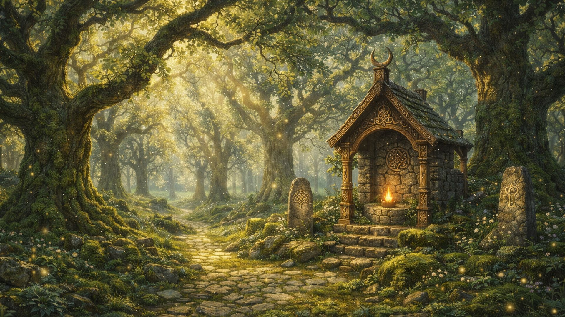 SRMF ◾️ Whisper of the Oak Grove | Шёпот дубовой рощи | Copyright-free music