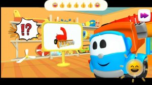 грузовичок Лева собирает снегоуборочную машину😎 #игры #малыш #Лева #грузовичок