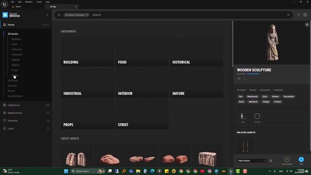 13 - Quixel Bridge Essentials — Part 1 смотреть онлайн