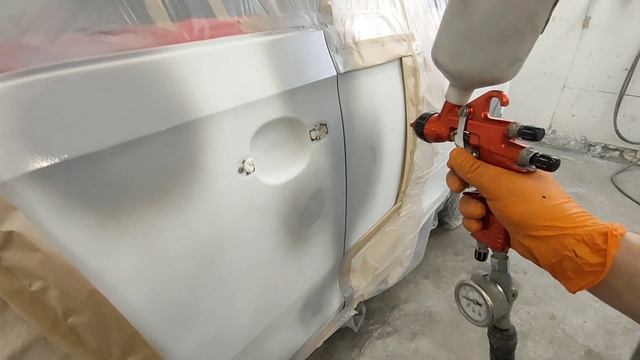 Skoda Rapid: покраска дверей