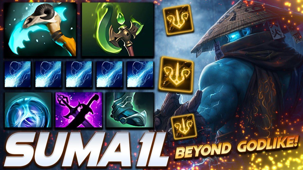 Suma1L Storm Spirit — профессиональный геймплей в Dota 2 [Смотри и учись]