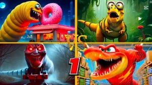 МОНСТР‑ТАНК МАККУИН vs ПАРОВОЗИК ТОМАС и МИНЬОНЫ‑ПОЕЗДА! 🏎️🚂