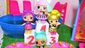 УРОК ФИЗКУЛЬТУРЫ. КУКЛЫ ЛОЛ ШКОЛА МУЛЬТИКИ. Куклы видео для детей Дар