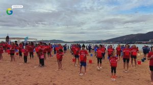 В Геленджике прошла яркая и, по-настоящему, бодрящая акция — массовое обливание водой.