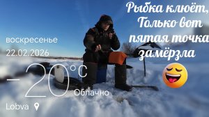 Ловлю Живца. Пора ловить Щуку. Только вот погода чудит.